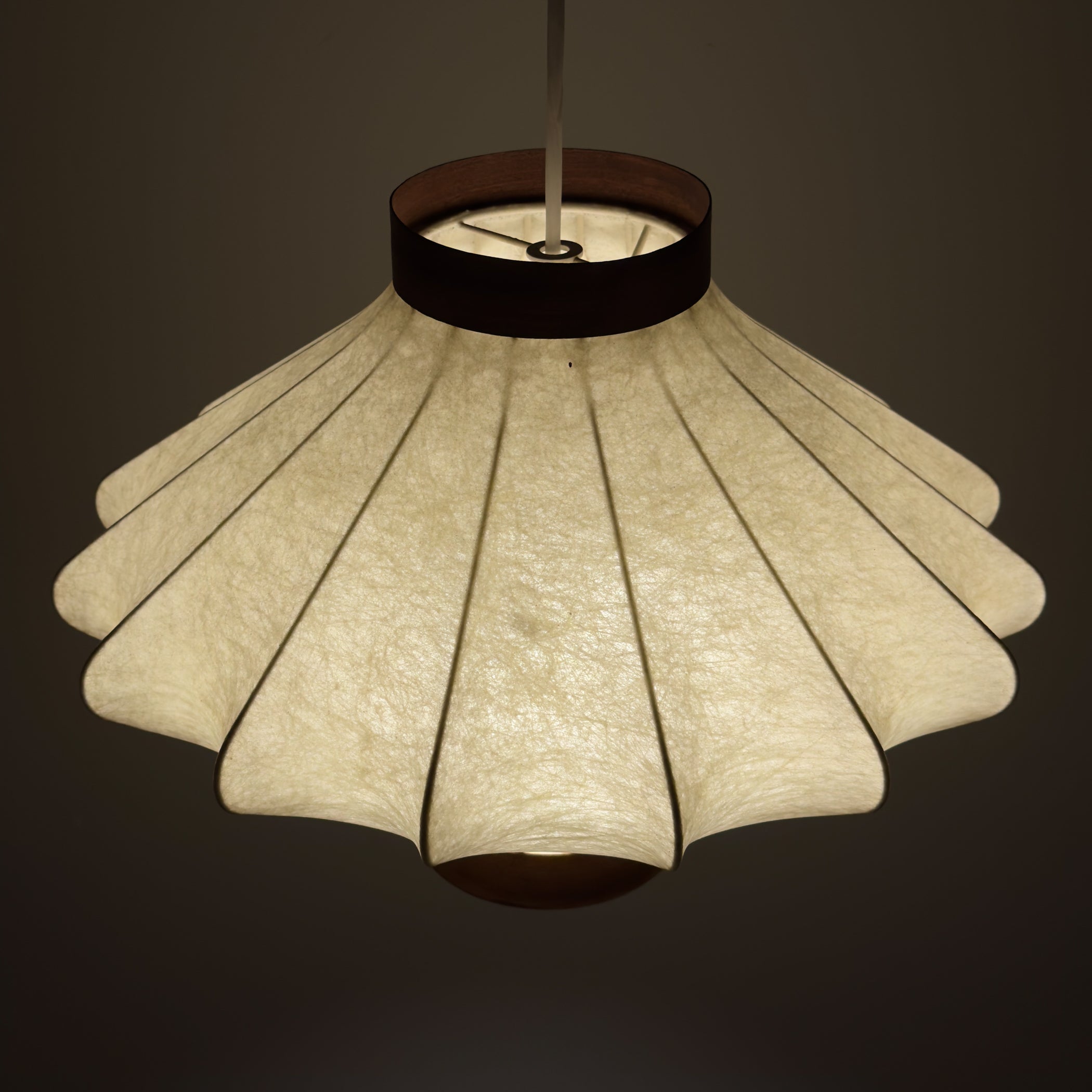 Mid-century cocoon pendant lamp, Achille Castiglioni, Italy 1960s