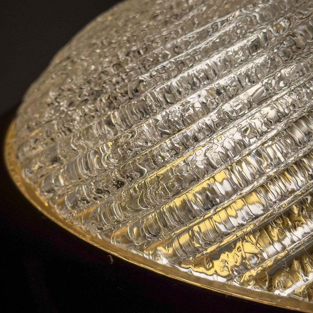 Vintage murano ceiling lamp, Italy 1980s