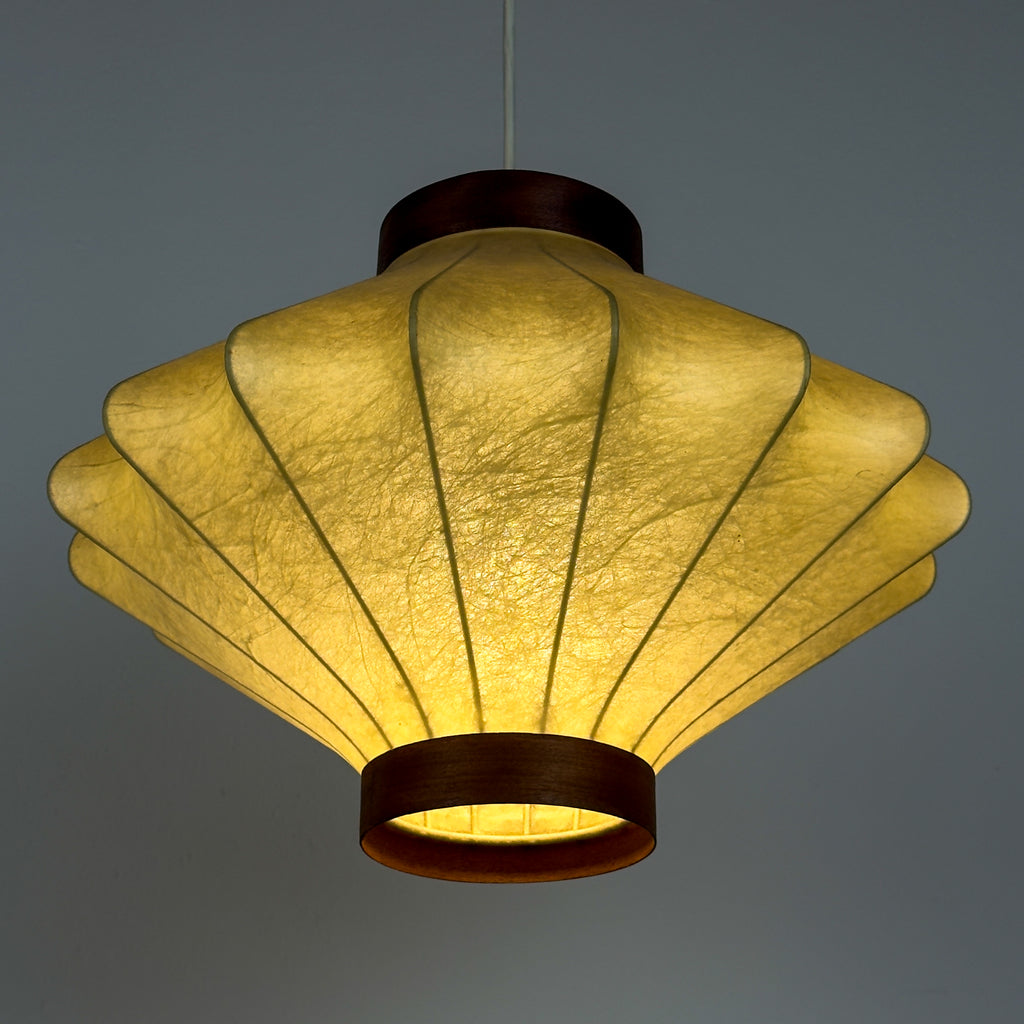 Mid-century cocoon pendant lamp, Achille Castiglioni, Italy 1960s