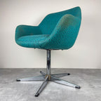 Vintage Mid-Century Modern Swivel Chair: Stol Kamnik, Yugoslavia 1970s