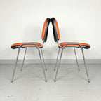 Retro office chair Yugoslavia '80s Orange desk chair