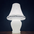 Murano Vetri large table lamp Mushroom Italy 1970s Italian Modern