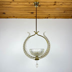 Murano chandelier by Ercole Barovier Barovier & Toso, Italy 1930s