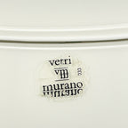 Mid-Century Murano Glass Ceiling Lamp: Vetreria De Majo, Italy 1970s