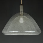 Carlo Nason Murano Glass Pendant Lamp - Mazzega Italian Lighting 1960s