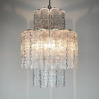 Classic Murano chandelier Tronchi by Venini, Italy 1960s