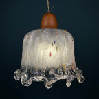 Vintage Murano Glass Pendant Lamp: Sylcom Italian Murrine Lighting
