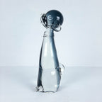 Vintage Murano Glass Dog Sculpture: Vetro Artistico Veneziano, 1960s