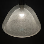 Carlo Nason Murano Glass Pendant Lamp - Mazzega Italian Lighting 1960s