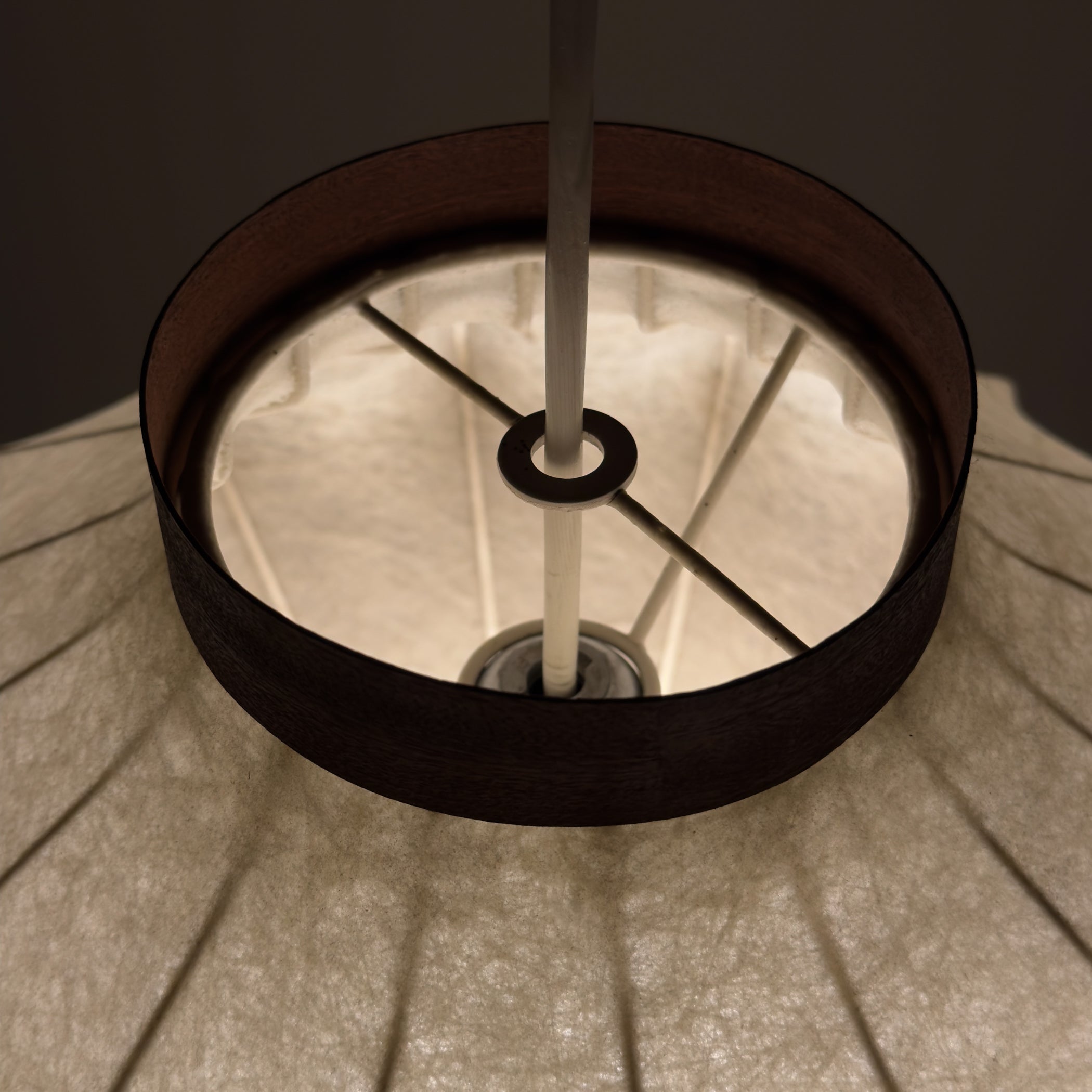 Mid-century cocoon pendant lamp, Achille Castiglioni, Italy 1960s
