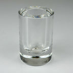 Mercedes-Benz Auto Rotonda Crystal Glass Vase by Il Giugno, 2003, Italian Design, 24% Lead Crystal