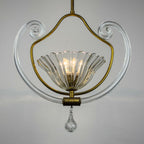 1930s Vintage Murano chandelier by Barovier & Toso, Italy