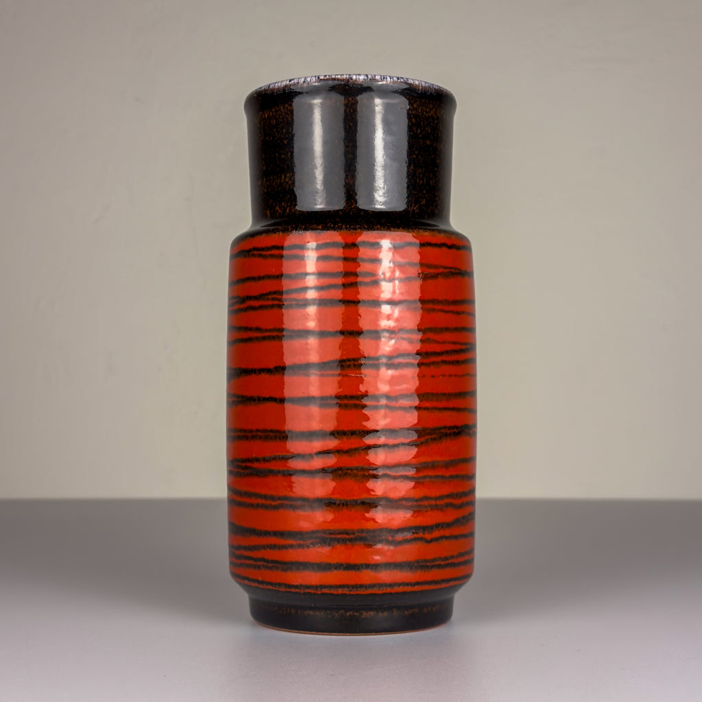 Vintage ceramic vase Rio, Ursula Fesca Design for Waechtersbach, West Germany, 1970s