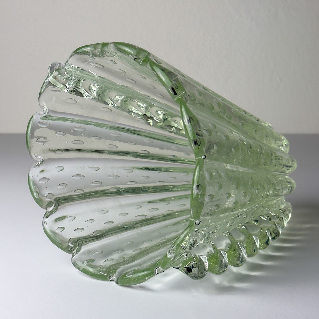 Vintage Murano glass Vase by Barovier & Toso, Italy 1930-40s