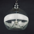 Large Murano Pendant Lamp: Ettore Fantasia & Gino Poli, 1960s Space Age
