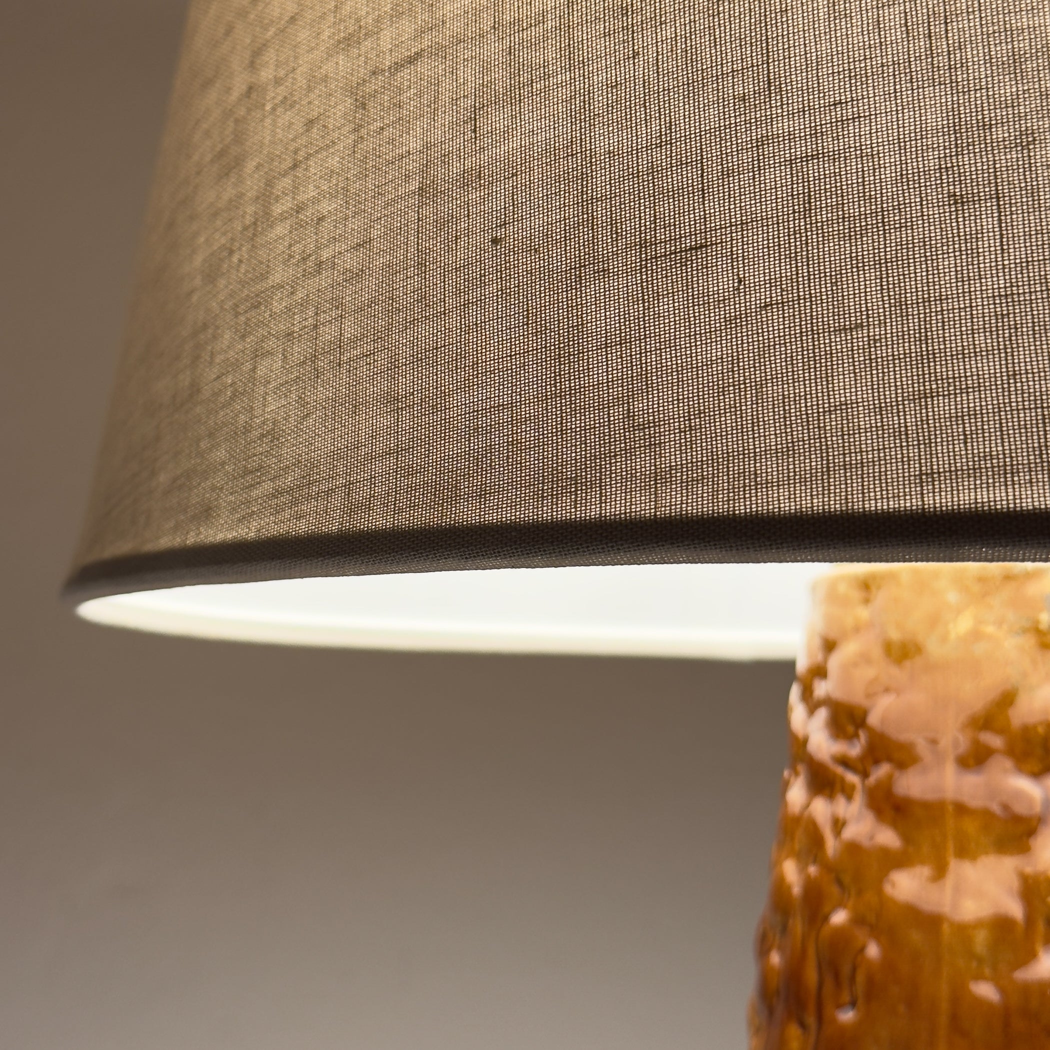 Vintage Ceramic table lamp LAVA by KIL Liboje, Yugoslavia, 1960s