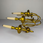 Vintage brass wall lamp by Stilnovo, Italy, 1950s