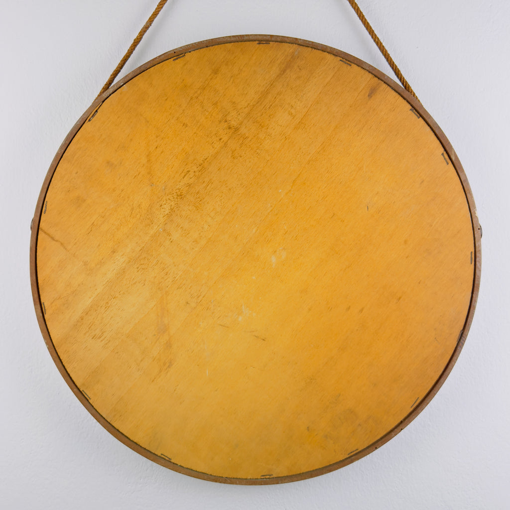 Mid-century Wall Mirror with Teak, Italy 1960s