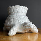 Large Ceramic Vase Turtle by Bellini Italy 1970s Vintage Art Piece