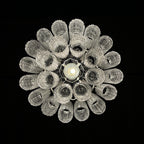 Classic Murano chandelier Tronchi by Venini, Italy 1960s