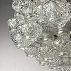 Murano chandelier by Flavio Poli for Seguso, Italy, 1960s