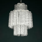 Classic Murano chandelier Tronchi by Venini, Italy 1960s