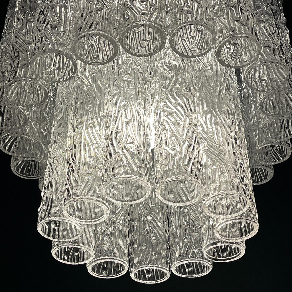 Classic Murano chandelier Tronchi by Venini, Italy 1960s