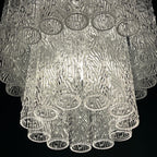 Classic Murano chandelier Tronchi by Venini, Italy 1960s
