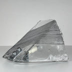 Vintage Murano Glass Wall Sconce: Italian MCM Lighting, 1970s