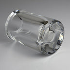 Mercedes-Benz Auto Rotonda Crystal Glass Vase by Il Giugno, 2003, Italian Design, 24% Lead Crystal
