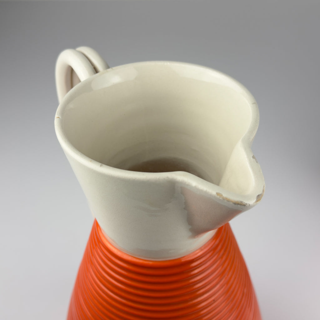 Vintage set of water from Ceramiche Rometti Umbertide, Italy 1930s