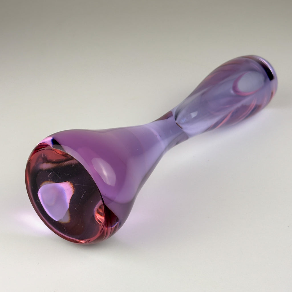 Vintage pink murano vase, Italy, 1970s