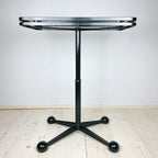 Large black coffee table by Allegri Arredamenti, Italy 1970s
