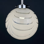Murano Glass Pendant Lamp, Italy 1960s, Mid-century modern, Retro lighting