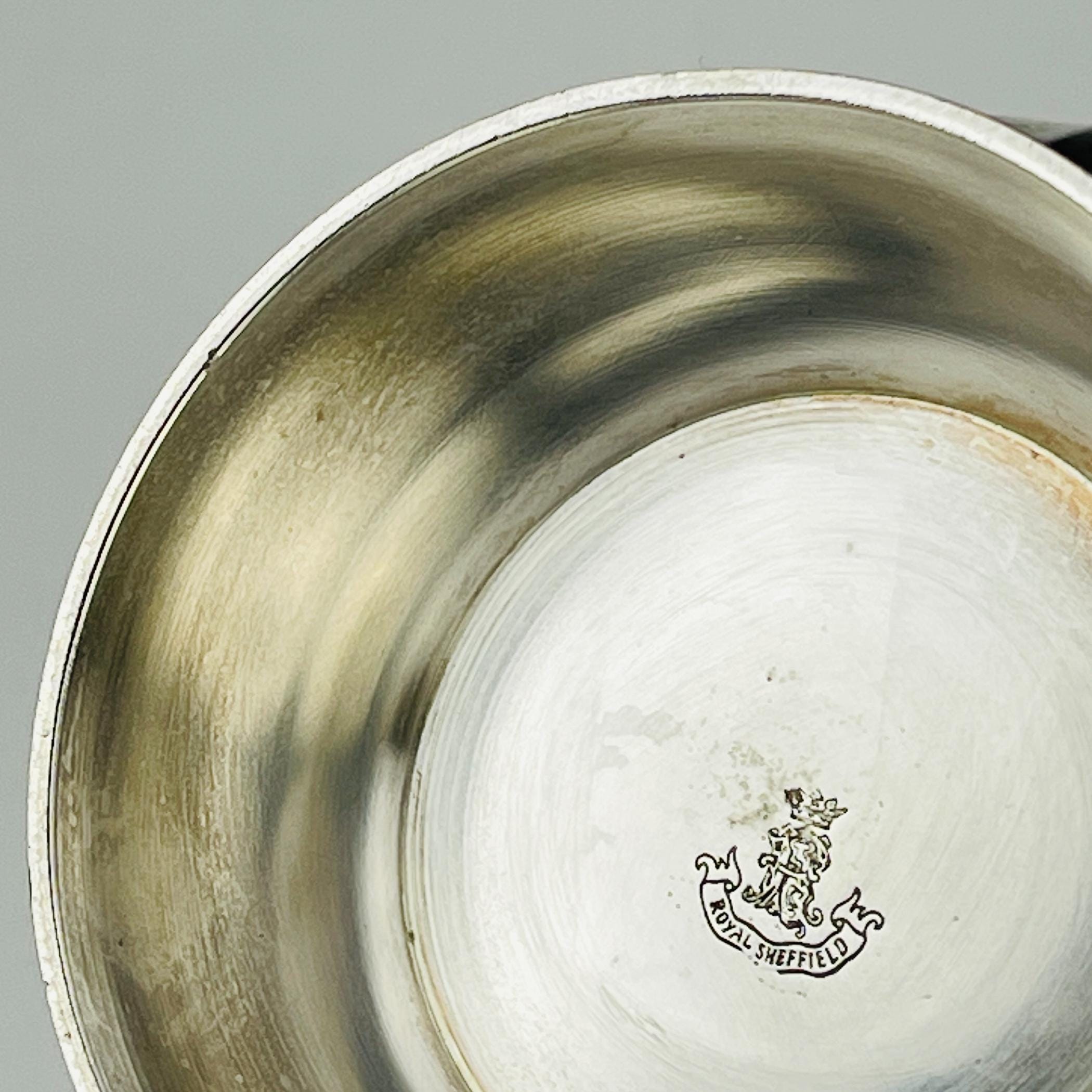 Vintage silver plated coffee pot by Royal Sheffield, England, 1950s, Vintage home decor