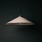 Vintage Swirl Murano Glass Pendant Lamp, Italy 1970s