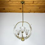 Murano chandelier by Ercole Barovier Barovier & Toso, Italy 1930s