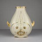 Vintage ceramic fish-shaped vase, Italy 1950s
