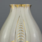 Vintage ceramic fish-shaped vase, Italy 1950s
