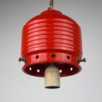 Vintage opaline glass pendant lamp Arianna by Piero Brombin for Artemide, Italy 1980s