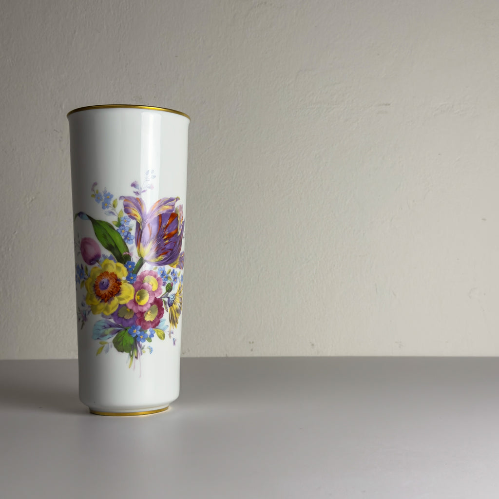 Vintage porcelain vase by Limoges, France, 1970s