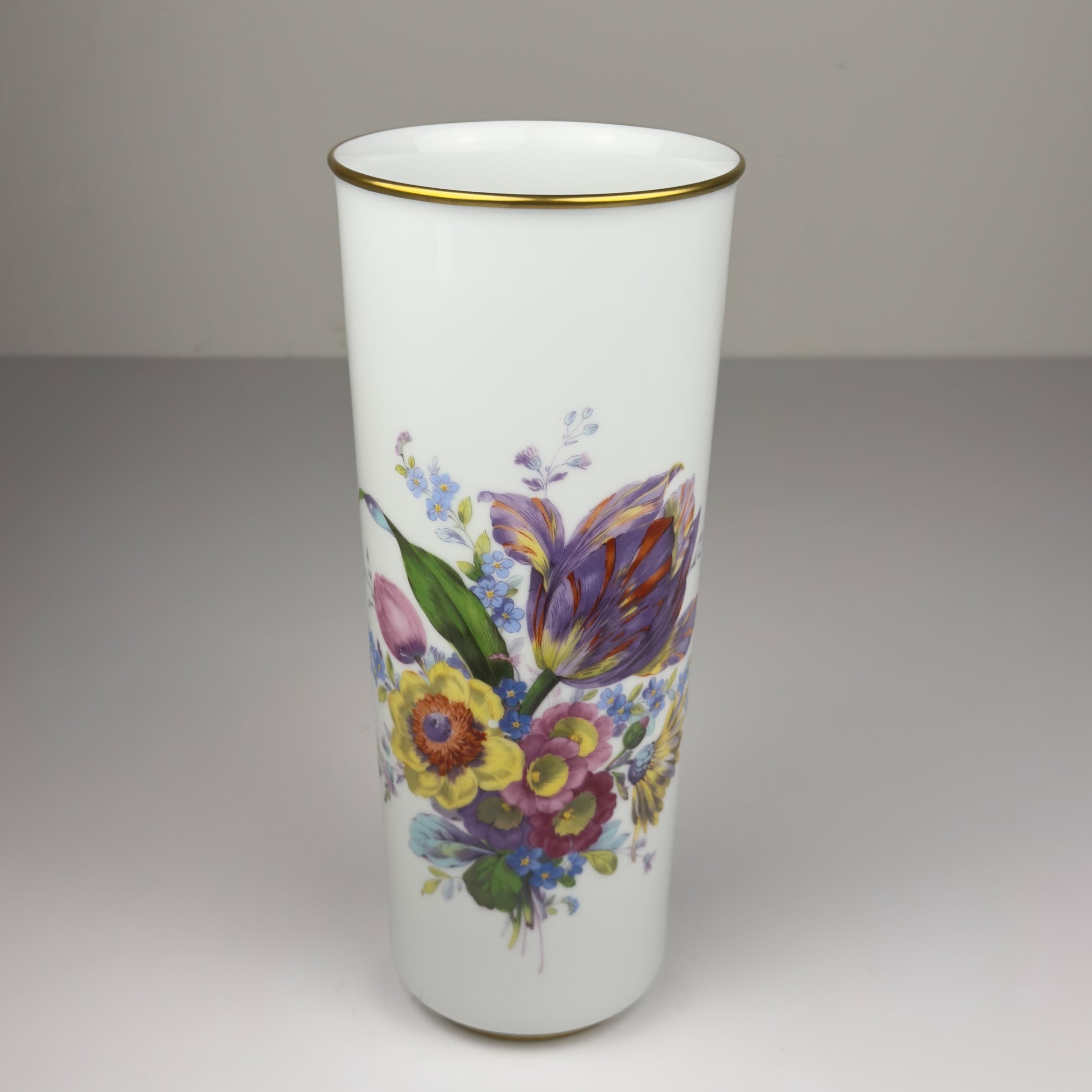 Vintage porcelain vase by Limoges, France, 1970s