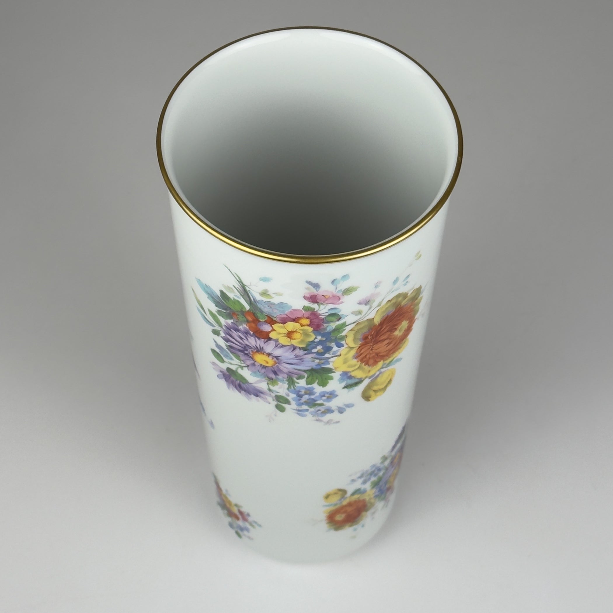 Vintage porcelain vase by Limoges, France, 1970s