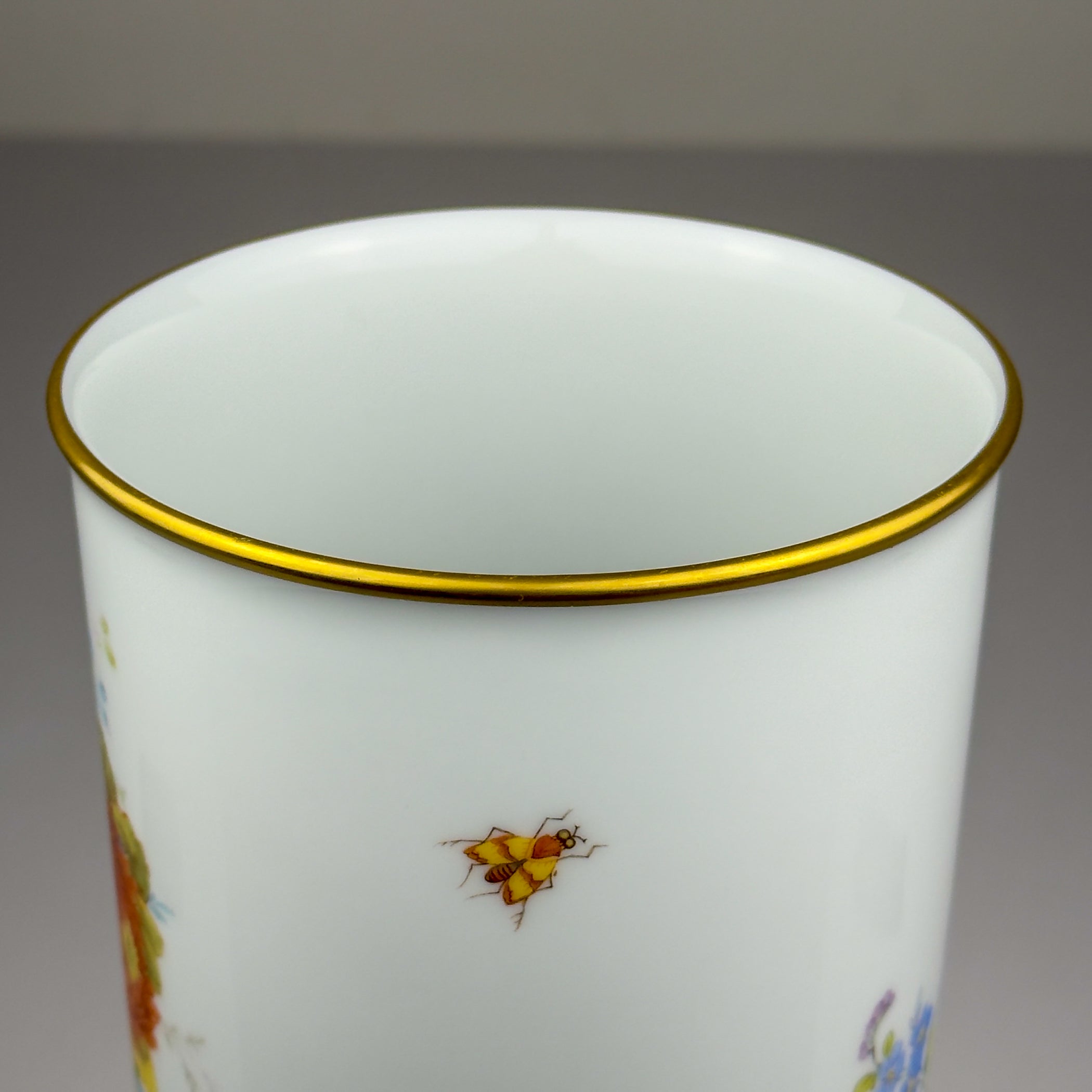 Vintage porcelain vase by Limoges, France, 1970s