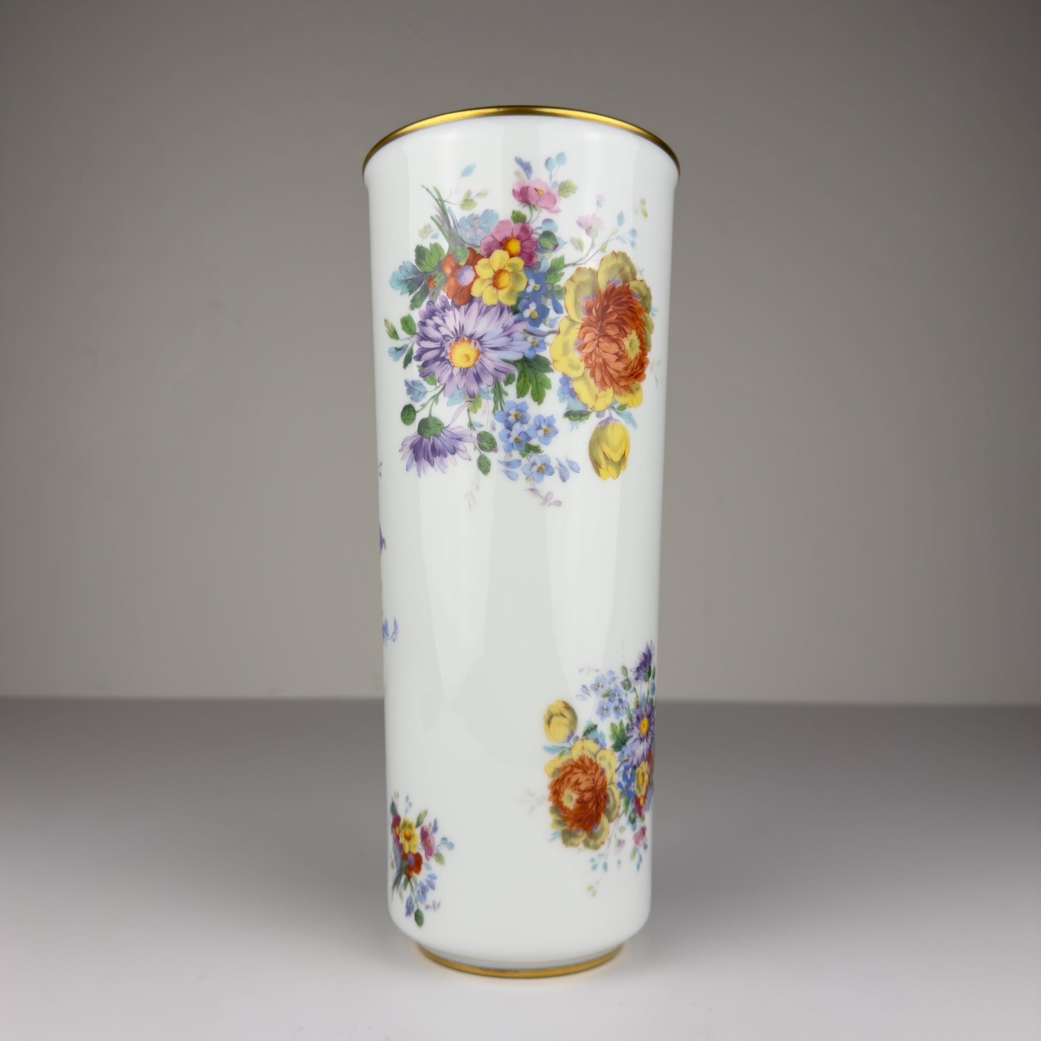 Vintage porcelain vase by Limoges, France, 1970s