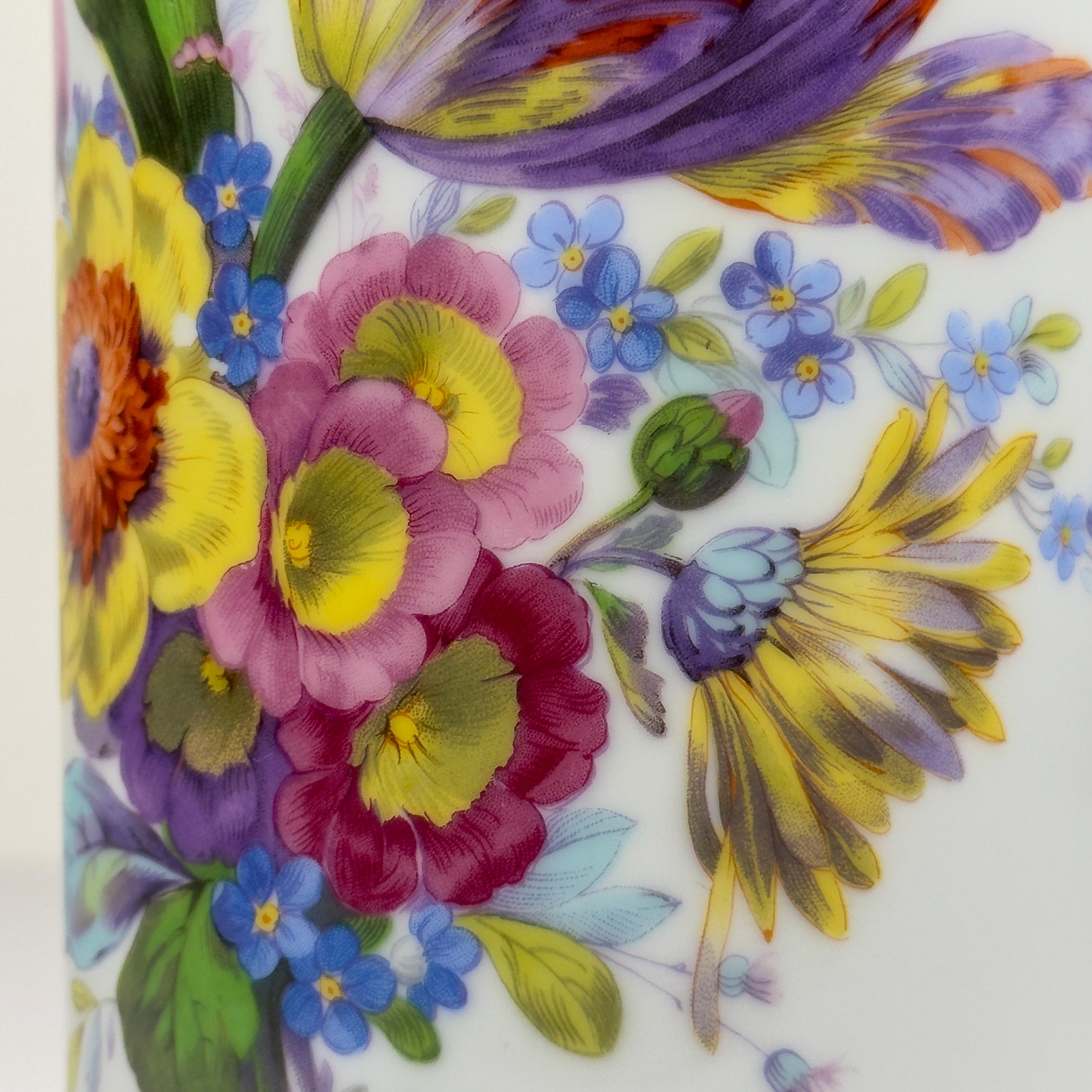 Vintage porcelain vase by Limoges, France, 1970s