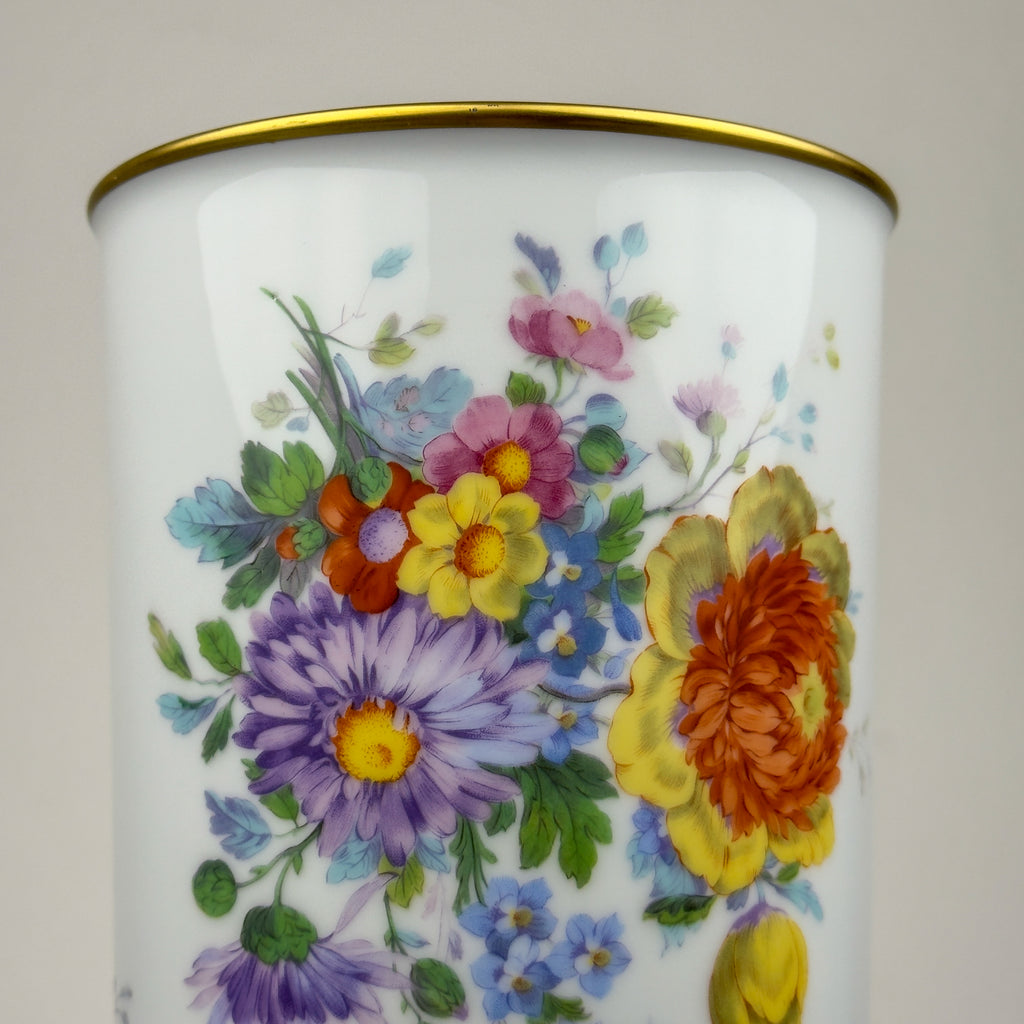 Vintage porcelain vase by Limoges, France, 1970s