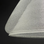 Carlo Nason Murano Glass Pendant Lamp: Mazzega Italian Lighting, 1960s
