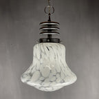 Carlo Nason Murano Glass Pendant Lamp: Mid-Century Modern Mazzega Lighting