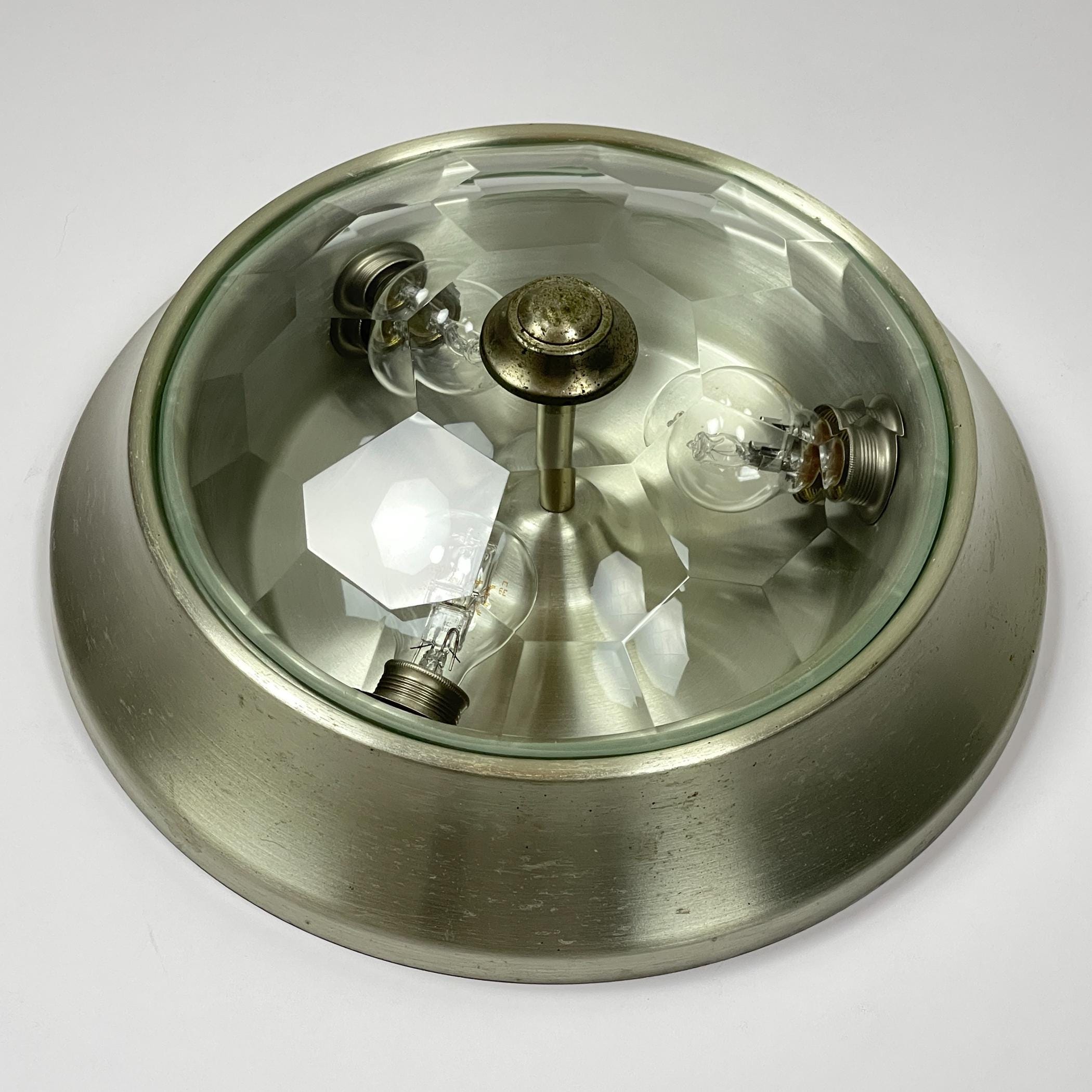 Pia Guidetti Crippa Ceiling Lamp: Italian Mid-Century Modern Lighting